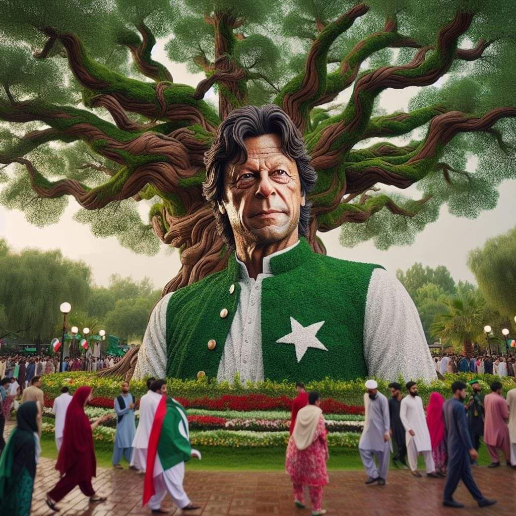 اگر پاکستان ایک درخت ہے تو عمران خان اسکی جڑ جڑ کے بغیر پیڑ نہیں ۔ عمران خان اور پاکستان ایک دوسرے کیلیے لازم و ملزوم ہیں۔ #ReleaseImranKhan #PTI_Folllowers