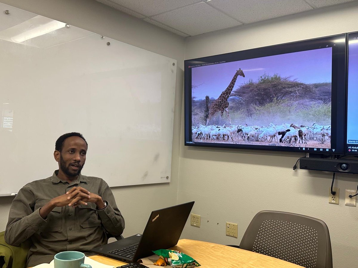 This morning ⁦@DenverZoo⁩ sharing the plight of giraffes, the story of the world’s most endangered antelope, the hirola along with local cultures in eastern Kenya.