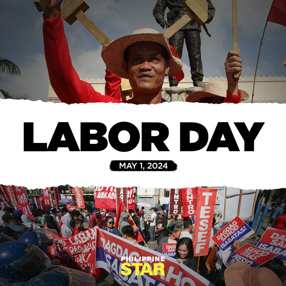 This Labor Day, we honor all the hardworking Filipinos and their contribution to the country. It is a regular holiday, which means those who will render work today are entitled to double pay.