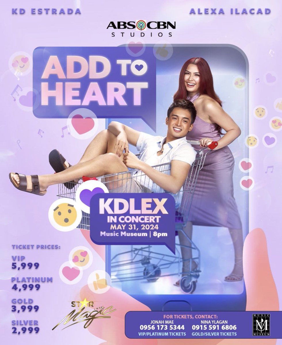 X Party Starts!

Official Tagline:

 KDLEX CONCERT TIX RELEASED 

#KdLex
#AddToHeartKDLEXConcert

TP Reminders: 
- No numbers 
- Minimum of three words per tweet
- No emojis
- No all caps

Kindly drop the tag if you see this tweet. Thank you! 

REPLY | RETWEET | QRT