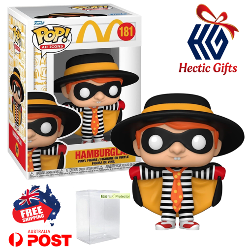 NEW- Funko POP! McDonalds Hamburglar Vinyl POP bundled with EcoTek Case

ow.ly/b31650QHs9M

#New #HecticGifts #FunkoPOP #McDonalds #Hamburglar #Vinyl #POP #AdIconsSeries #Bundled #EcoTek #Premium #ProtectorCase #Collectible #FreeShipping #AustraliaWide #FastShipping