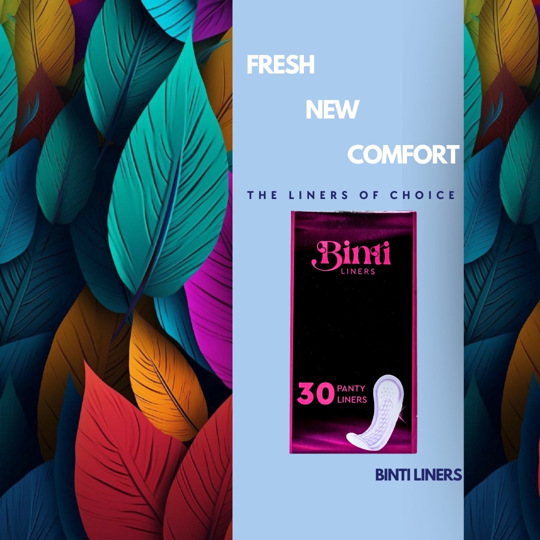 Light flow? No problem! Our Panty Liners offer gentle protection for those lighter days or everyday freshness. 🌿 #FreshStart #BintiPads