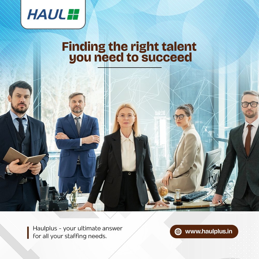 At Haulplus, we understand that every business is unique. That's why we take a personalized approach to staffing, tailoring our search to match your specific requirements.

Call us now at 7030954100 or visit haulplus.in

#staffingfirm #staffingservices