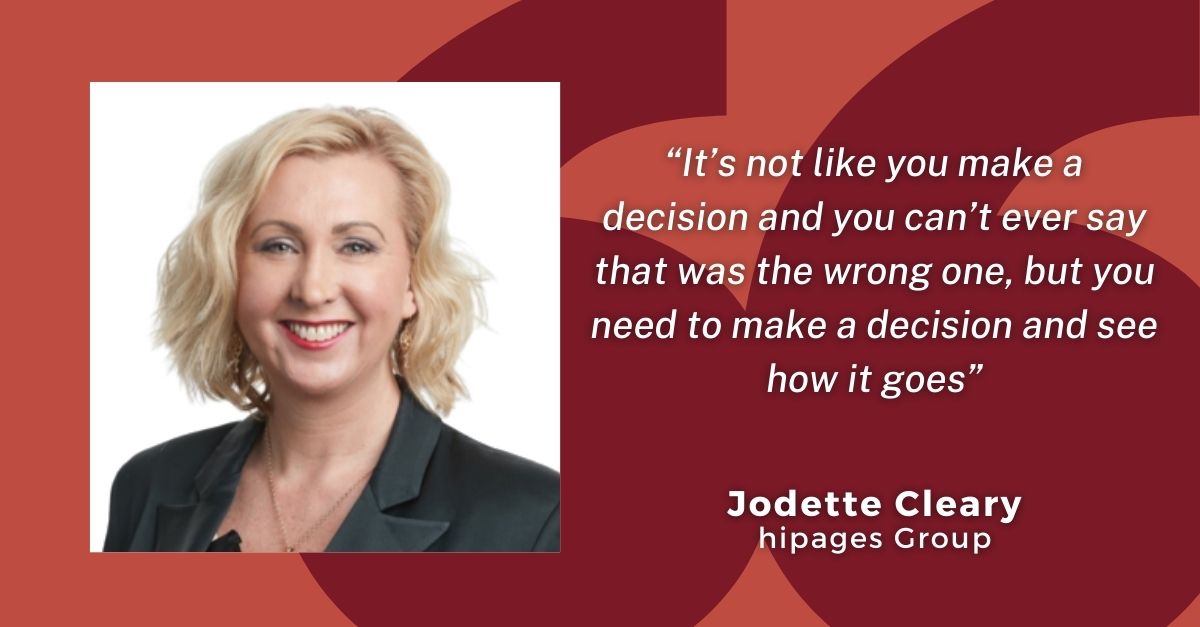 Unlock the wisdom of Jodette Cleary from @hipages, recognized among the HRD 2023 Global 100 HR leaders. 🌟

Discover more insights from top HR leaders at hubs.la/Q02vsLCP0

#Global100 #HRInsights #HRLeaders