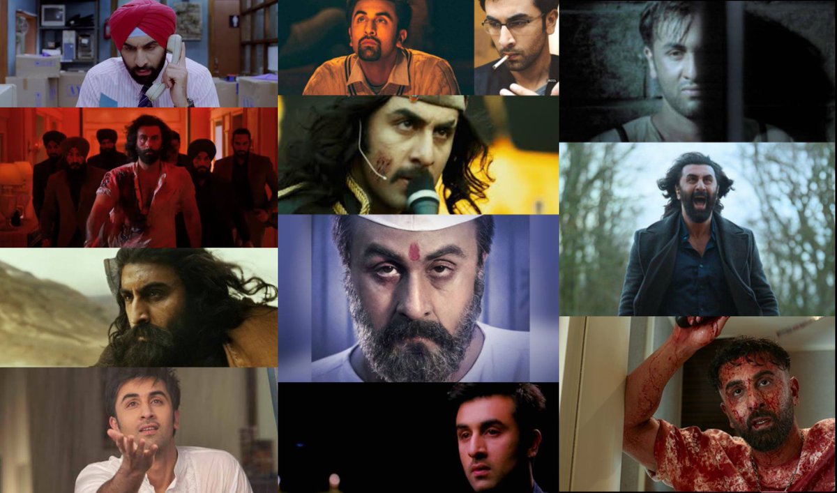 Ranbir Kapoor is one of those artists
That we call Gifted or God Tier Actor
If other actors or Hollywood star would have done performance like
Rockstar to Barfi
Then tamasha & Sanju to Animal
PR or others would have called him a GOAT that's really him
the range is unmatchable