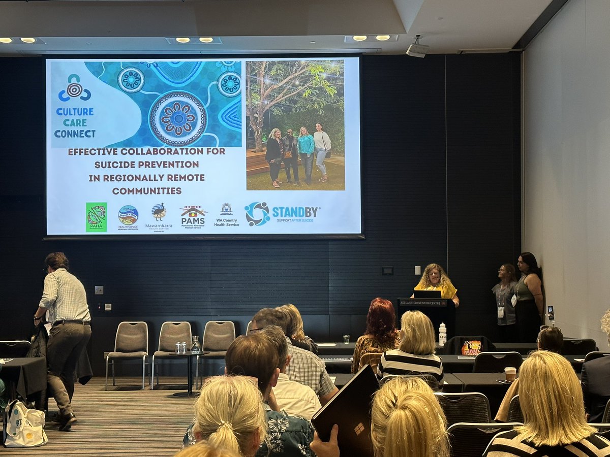 Over 10,000km covered in a few months across the Pilbara by Culture Care Connect Network Coordinator, Kesi-Maree Prior, and team. Kesi is an I-ASIST Trainer delivering I-ASIST and @LivingWorksAus ASIST training across WA. Well done team! #NSPC24