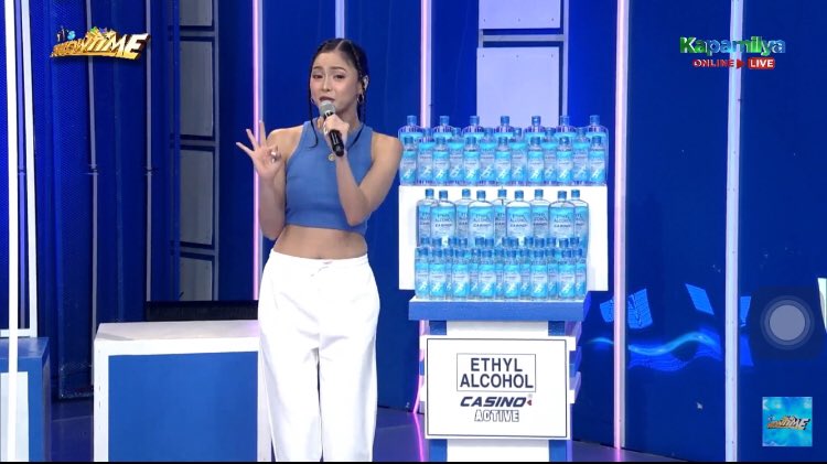 Kim Chiu on Ethyl Alcohol Casino Active 💙 @prinsesachinita 👏 

#InitNgGVsaShowtime #KimChiu