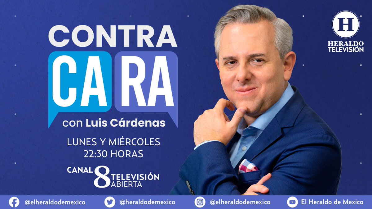 #HeraldoTelevisión | #ContraCara con @LuisCardenasMx análisis sobre el segundo #debate presidencial y las propuestas de los candidatos con @ASota y con @GMonroyEnergy