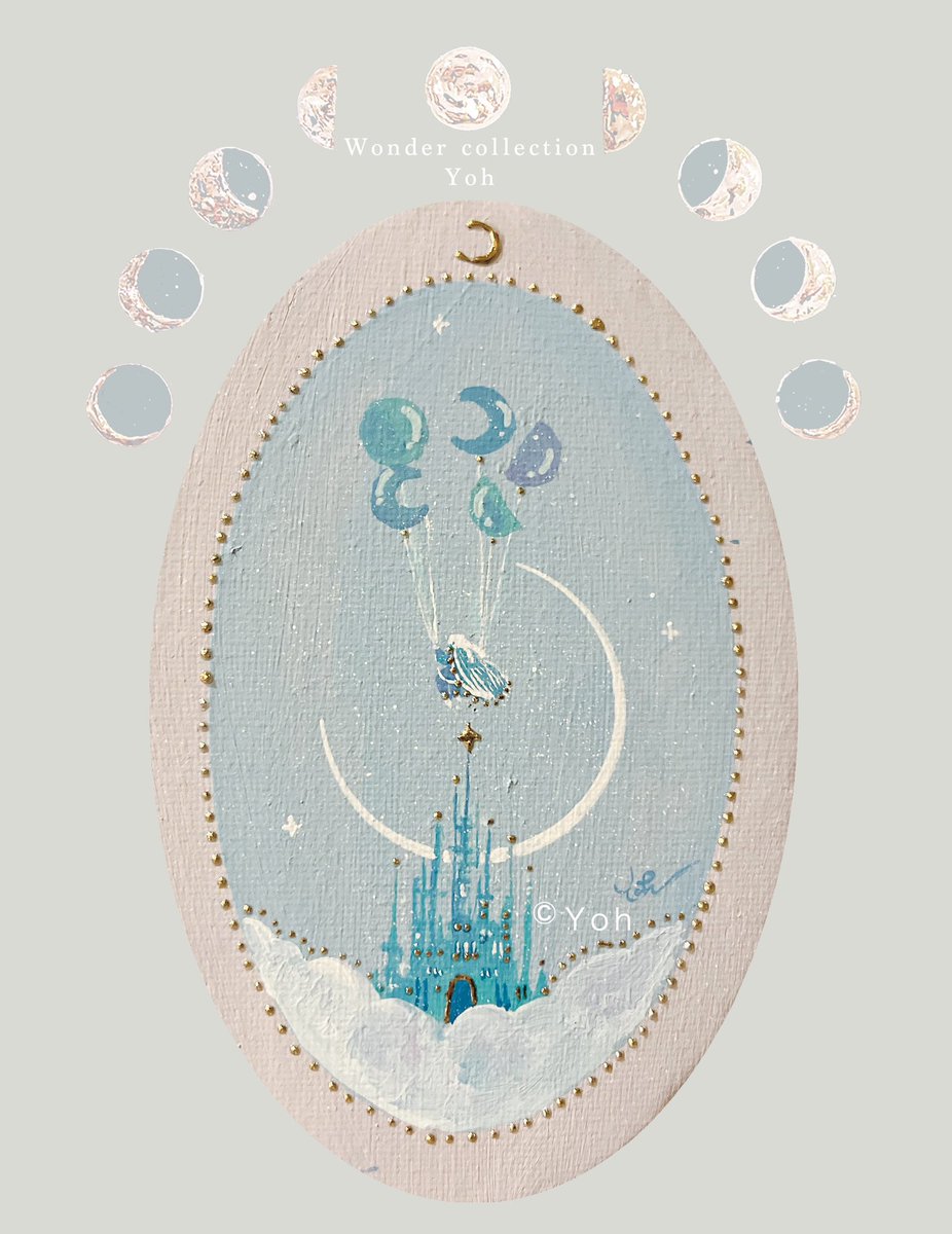 【匿名配送】 LUNA 月の顔 絵 アート 額付き 匿名配送】 LUNA 月の顔 絵 アート 額付き