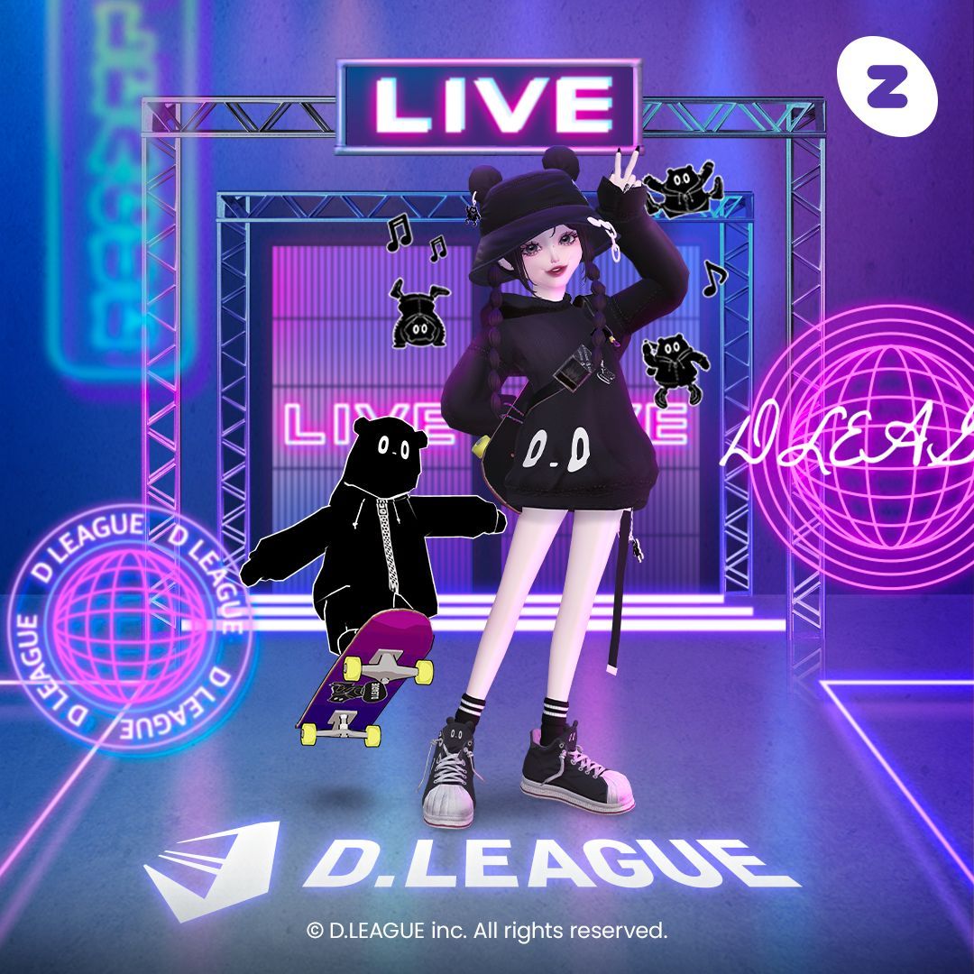 ＼Anybody who loves to dance needs to pay attention! ／ 

#DLEAGUE streetwear items themed after its official character, DANCE-K, are now available 🎵!

Aim high to be the TOP dancer! 👉 buff.ly/3Uleagv 

@dleague_jp
#ZEPETO