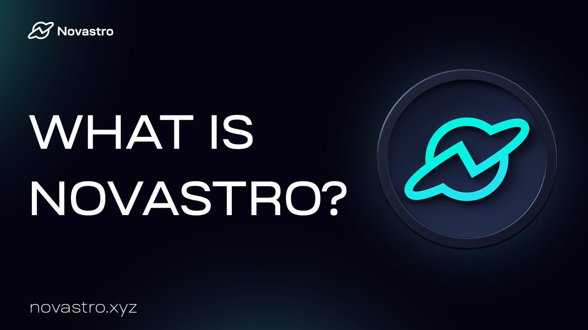 Web3 dApps are limited by blockchain infrastructure with latency & gas fee

The efforts to address network congestion by Solana, Base, & Bitcoin have proven to be ineffective

@Novastro_xyz is building a L3 chain that offers fast finality & low cost

It could be #100x gem

<🧵>