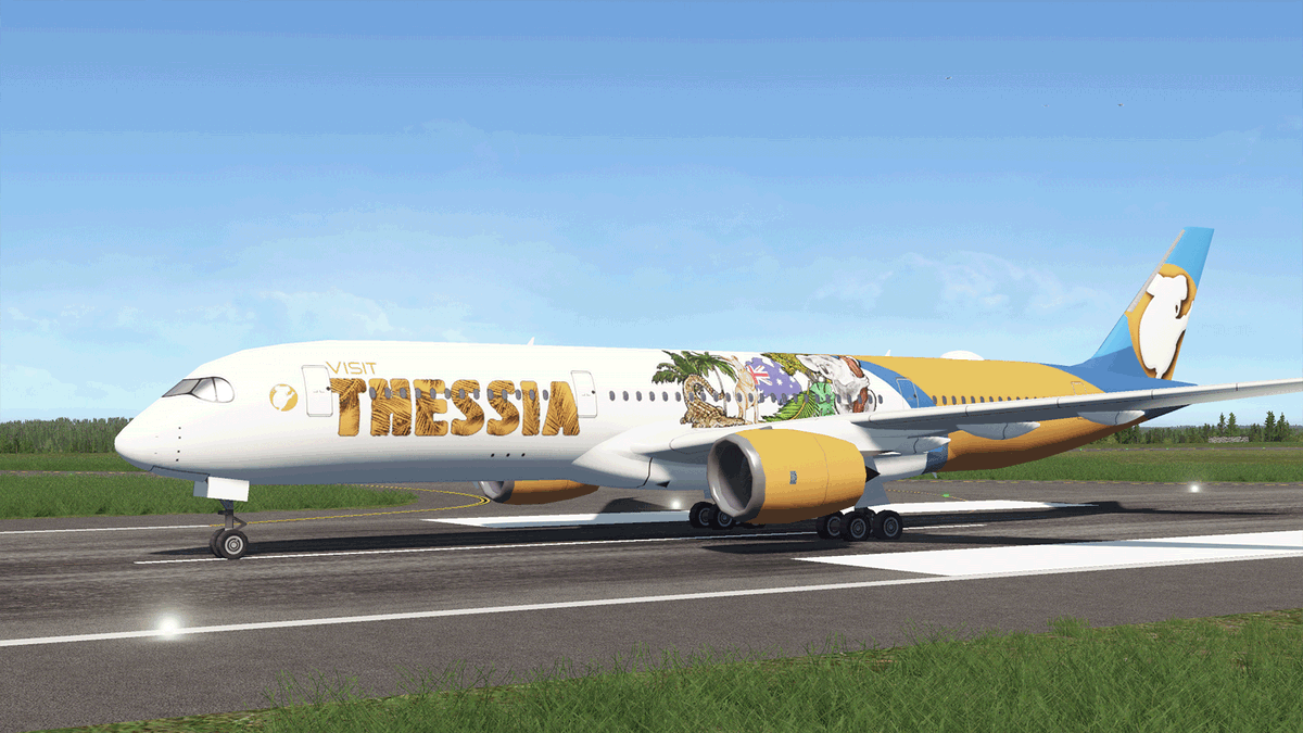 RydeModding's tweet photo. Outback Airways has launched on the #citiesskylines steam workshop for CS1, includes a special Thessia livery and props

Created for @OverchargedE and his Thessia Series.

https://t.co/KafX6gDHN8 https://t.co/lzwmVoXdhd