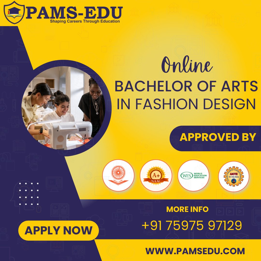 Fashion design courses provide networking opportunities for students to connect with industry professionals.
#pamsedu #fashiondesigner #admissionopen2024_2025 #skillsdevelopment #offlinecourses #DistanceEducation #mumbai #LearningJourney