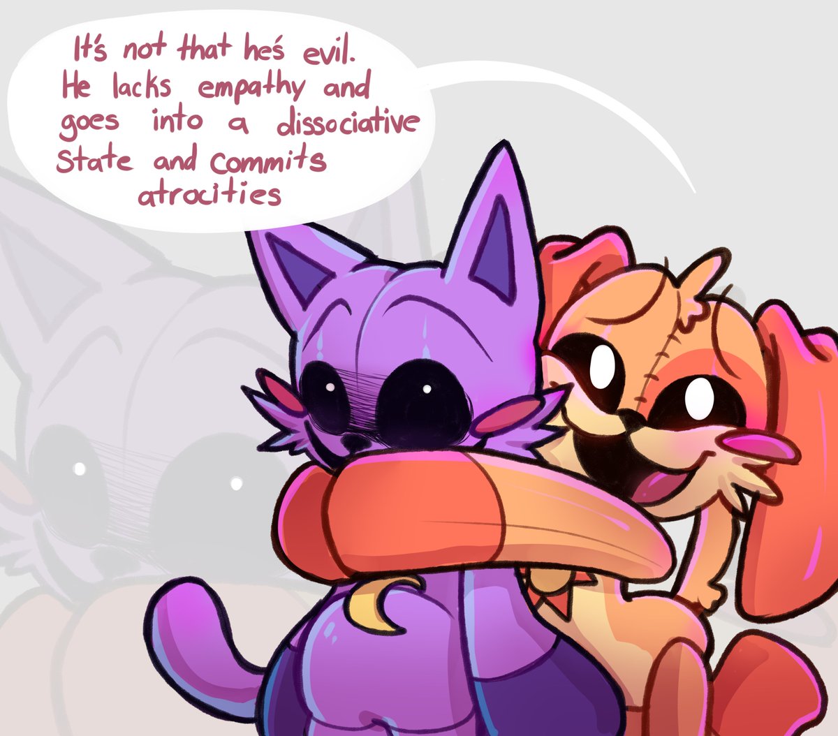 recycle this idea lmao 
#SmilingCrittersFanart #dogday #catnappoppyplaytime #PoppyPlaytimeCatnap  #fnafsb #fnafmoon