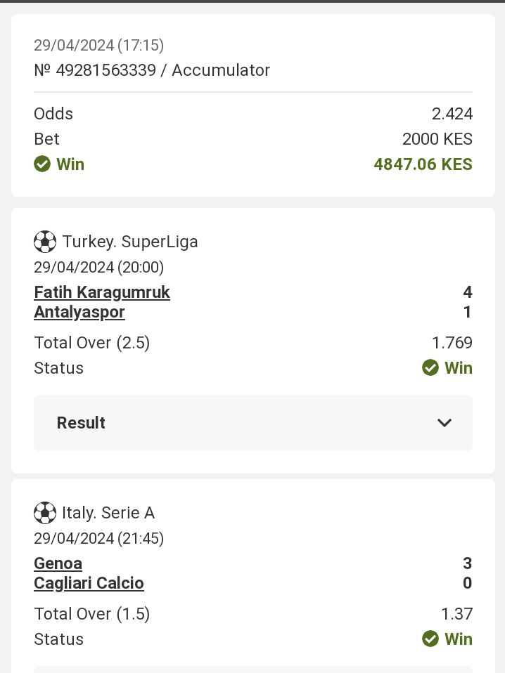 AND IT'S ANOTHER WIN🤩🤩 2+ ODDS FROM MEGAPARI DELIVERED AS PROJECTED ✅✅ CONGRATULATIONS ALL ✅