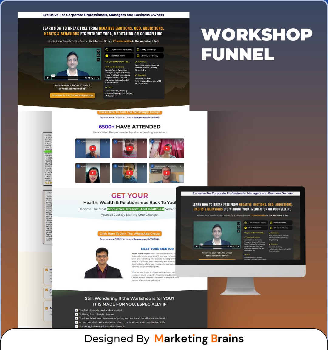 Step into the forefront of contemporary success!🔥

Unveiling our latest innovation: the Workshop Funnel. 

#digitalstrategy #trendsetting #funnelmarketing #marketingbrains #socialmedia