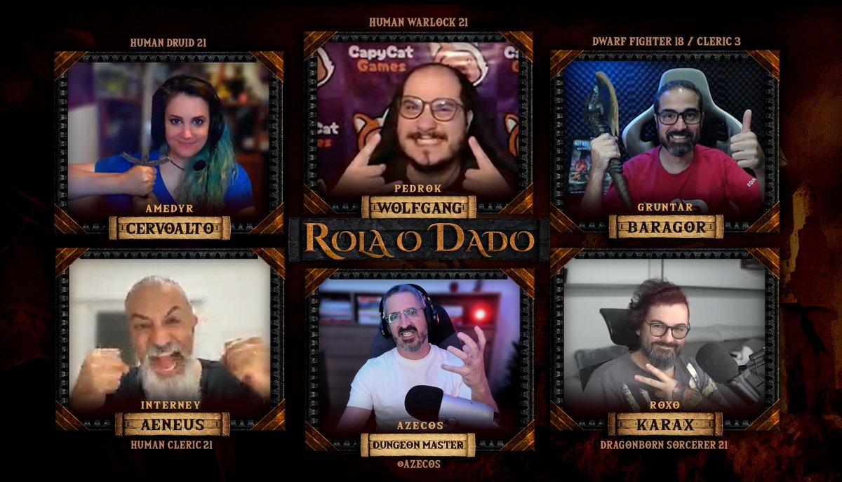 azecos's tweet image. Rola o Dado encerrou após 10 anos. 100 episódios. 

Este é o melhor grupo de jogadores q eu poderia pedir aos deuses nerds. Sou eternamente grato a todos que jogaram no Rola o Dado, e em especial a vocês @Amedyr @mestrepedrok @GruntarTV @interney @DragaodoEspaco 

+