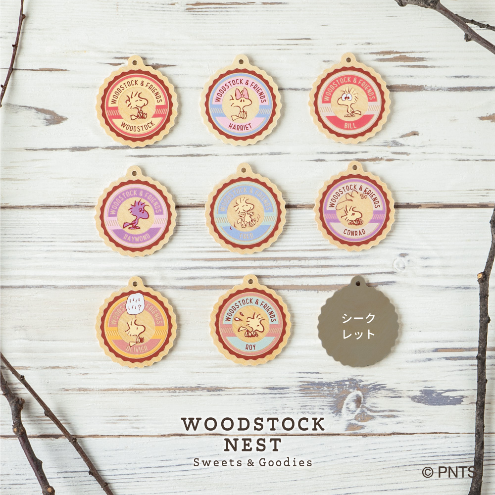 WOODSTOCK NEST ウッドチャームコレクション 全9種 シークレット