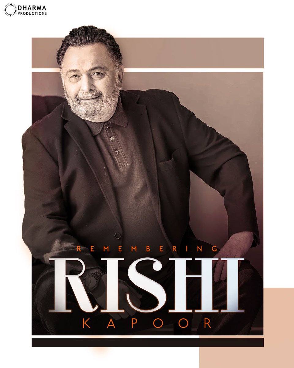 Remembering #RishiKapoor, cherishing the legend & the magic he brought to the big screen!✨