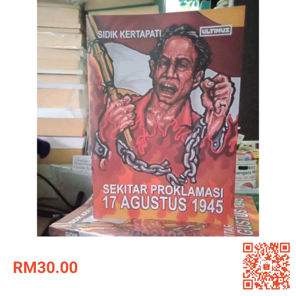 Buku ini ditulis sendiri oleh pelaku sejarah yg ikut aktif mempersiapkan pelaksanaan Proklamasi Kemerdekaan Indonesia. Ianya menjadi sangat penting artinya, karena kita akan mengetahui peristiwa yg sesungguhnya #khp #bukuindonesia @ultimusbandung my.shp.ee/xxWPhce