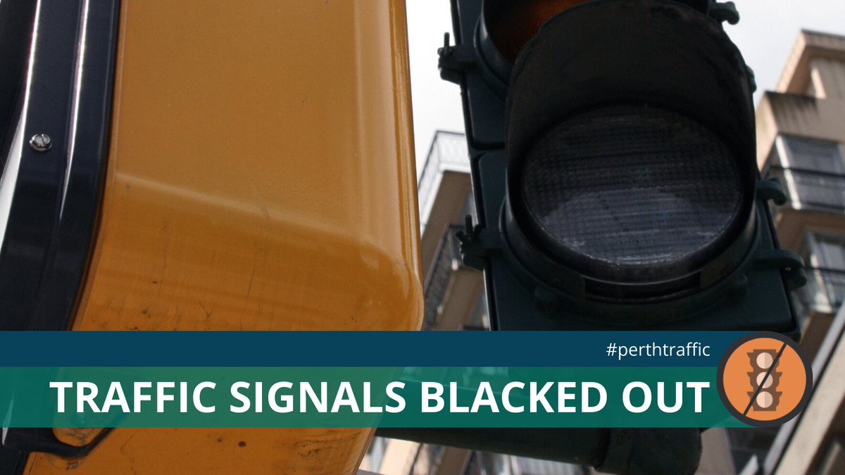 TRAFFIC SIGNALS BLACKED OUT – OSBORNE PARK
Various intersections affected
Slow down and give way to your right #perthtraffic