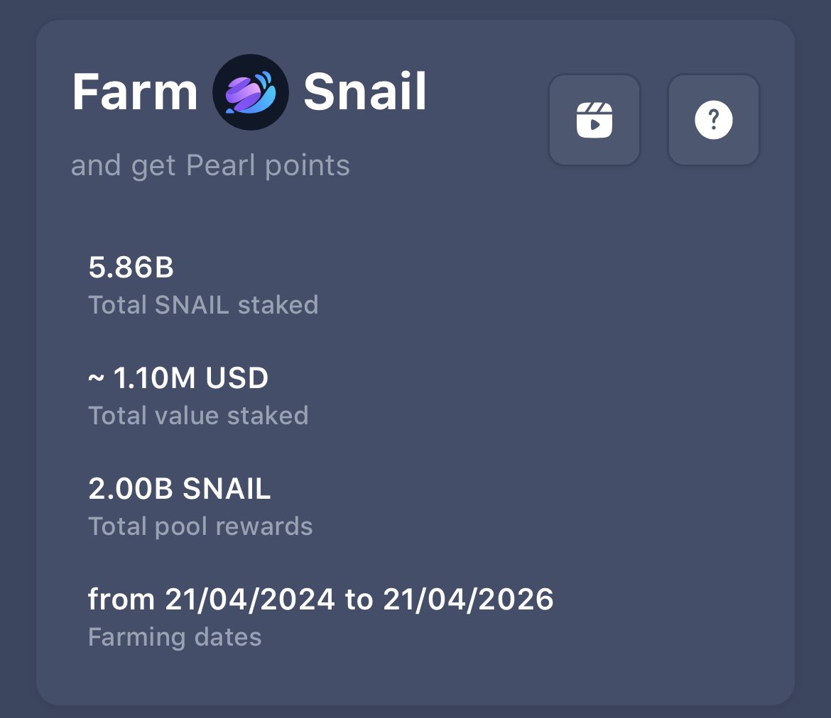 While the market chops everyone up, at @SnailBrookAI everything is calm and collected 🐌

Chillin and staking is the name of the game as we approaching summer 🚀👀

Stake your $Snail tokens here 👇

snailbrook.ai

Here’s where the 🐌 talk👇

t.me/Snailbrook_Ent…