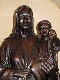 Today is the feast of Our Lady, Mother of Africa. This feast commemorates the crowning of this dark bronze statue of Mary in Algeria (North Africa) in 1876 under d title, Our Lady, Mother of Africa. Until now, many miracles of healing have been wrought through her intercession.