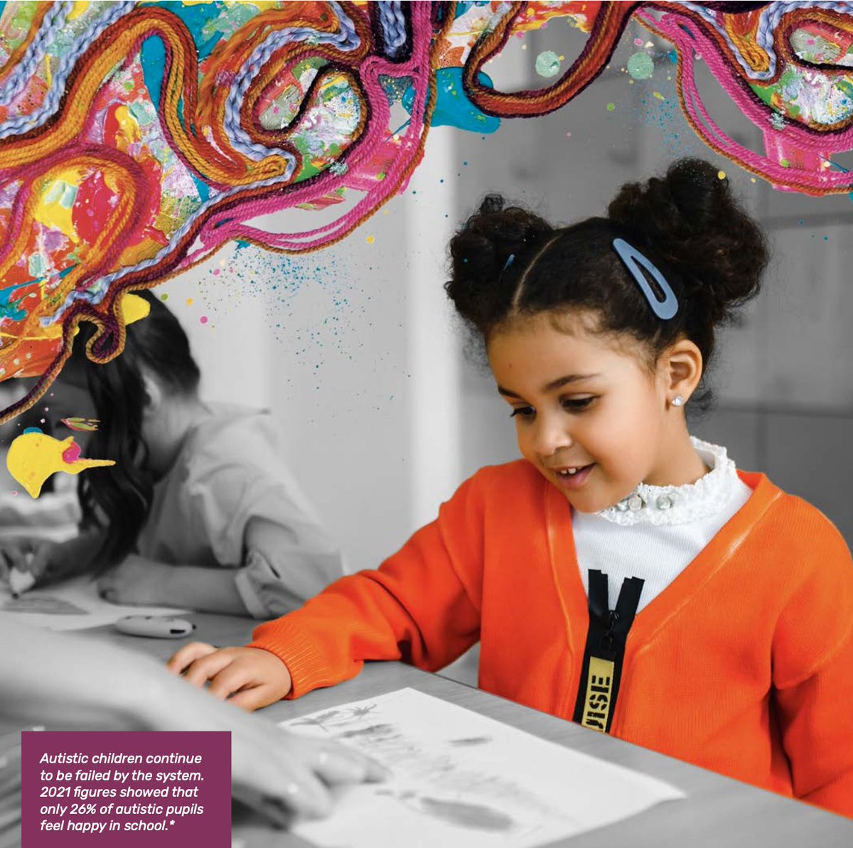 2021 figures showed that only 26% of #autisticpupils feel happy in school. What can be done?...find out in our Doing The Right Thing campaign report: autism-alliance.org.uk/doing-the-righ… #autism #autistic #DoingTheRightThing #AutismAcceptanceMonth #AutismAwareness #education #schools