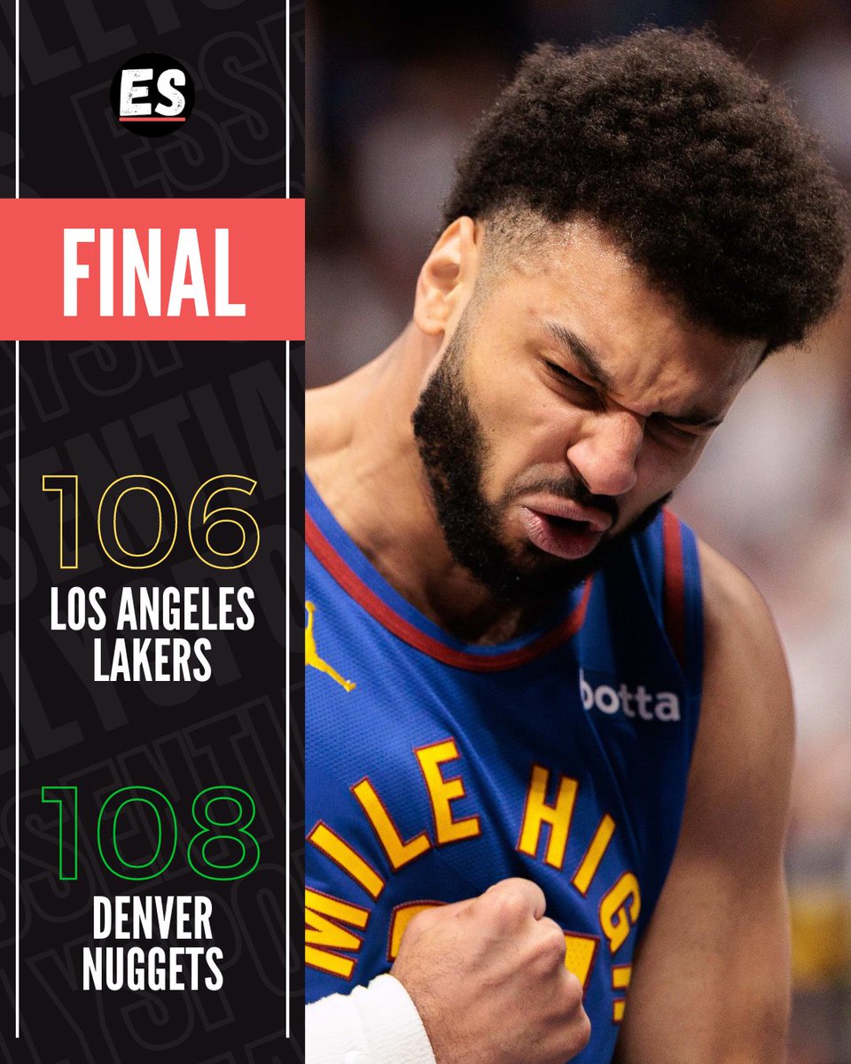 🔥 Jamal Murray Delivers in the CLUTCH Again as the Los Angeles Lakers Bow Out of the 2024 NBA Playoffs in Round 1! 💥 🏀

#LALakers #LeBronJames #NBA #NBAPlayoffs #DenverNuggets #JamalMurray #AnthonyDavis