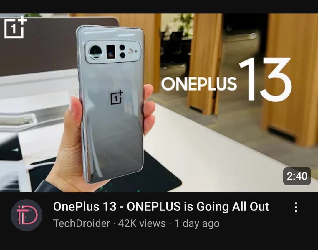 OnePlus 13 🔥💥
#OnePlus12R