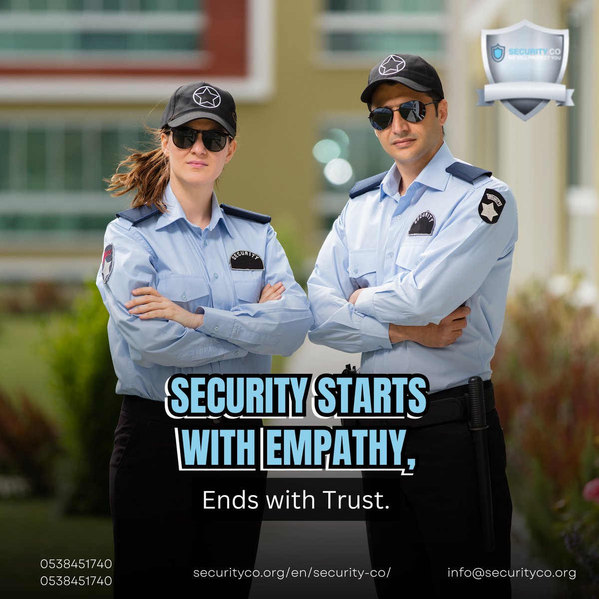 Empowering security, fostering trust. With Security Co. safeguarding your peace of mind is our priority.
Visit us at:securityco.org/en/security-co/
.
.
#securityco #vigilance #securitypartner #safeworkenvironment #securityguard #security #cctv #safety #protection #securitysystem