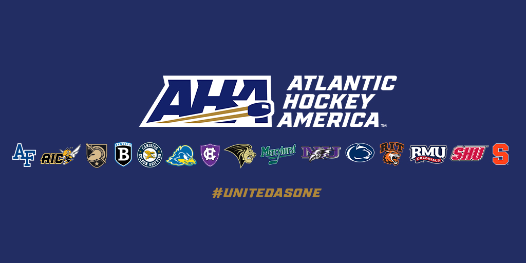 Atlantic Hockey and CHA join together as Atlantic Hockey America! #UnitedAsOne 📰: shorturl.at/mIPU7