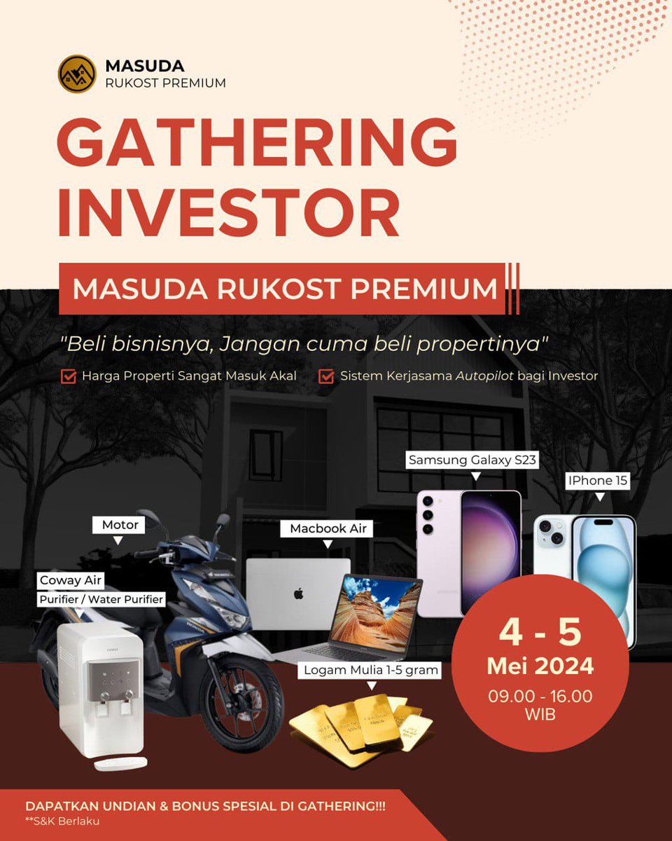 #investor
#properties
#kost 
#rukost
#bogor 
#ipb 
#ipbbogor 
member.masudarukost.com/area/member/23…
📲wa.me/6382320608268
#FYP #fypシ #fypviraltwitter #fypシviral #fypage #GatheringofNations #Premium #investasi