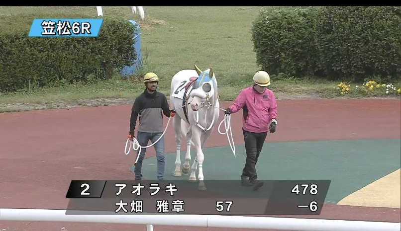 #アオラキ 5着。1400m、重馬場と少し分が悪そうな条件だった気もするので、また改めてですね🙏

#ハルオーブ 見せ場十分の3着。メドの立つ内容だったのではないでしょうか👌

#笠松競馬場
#笠松6R
#ゴールドシップ
#ゴールドシップ産駒