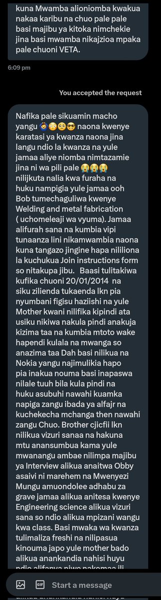 TMnyama4_'s tweet photo. MORNING STORY 🤔

THEMES ni Nyingi Mno.
CHUKI, MAPENZI YA LISHANGZI, URAFIKI MBAYA, POMBE, MIHANGAIKO, KAZI, UNAFIKI

CHUKUA MUDA WAKO USOME: 

1/3 Ni ndefu https://t.co/EjB6FDmSp4