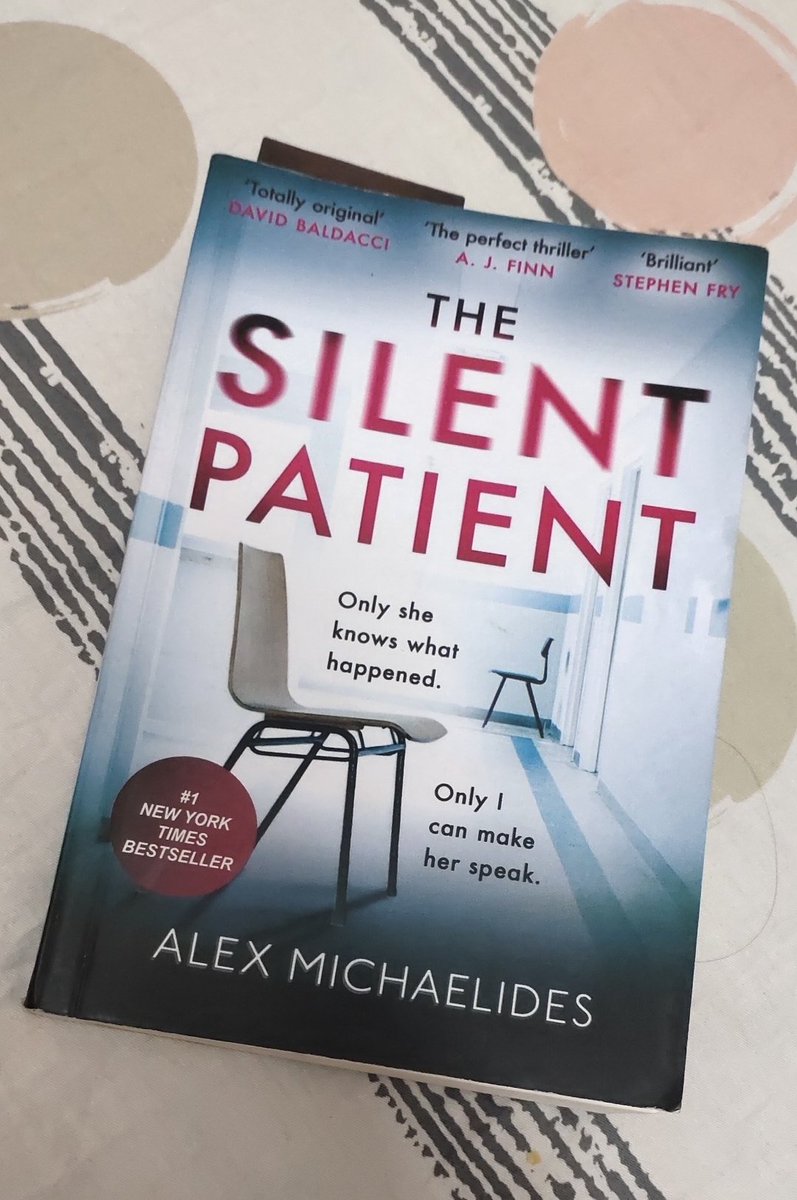 I picked up another book... Again! 😅

Its just that hardcovers are so so much better than pdfs. 

This is the much praised debut book of @AlexMichaelides #TheSilentPatient

106/339 down - no comments yet

#NewRead #ReadingUpdate #thriller