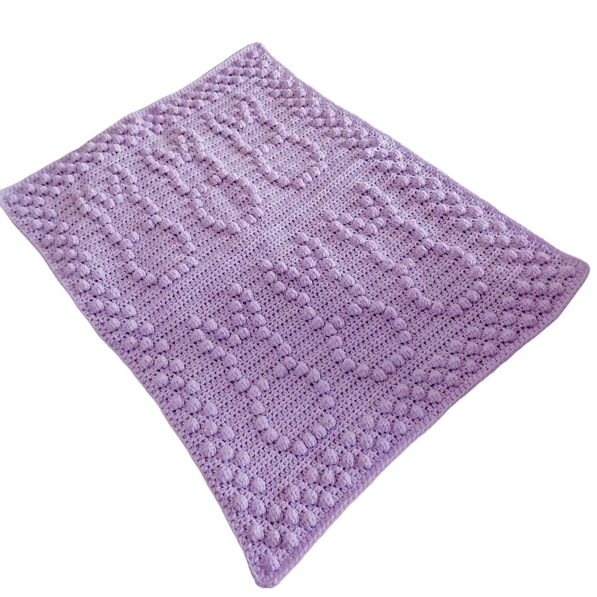 Looking for the perfect baby shower gift? This lilac crochet baby blanket featuring a cute puff bobbly bunny pattern is just the thing! Handcrafted with love, available on #Etsy. #handmade #babygifts knittingtopia.etsy.com/listing/140308… #knittingtopia #MHHSBD #craftbizparty #babyshowergifts