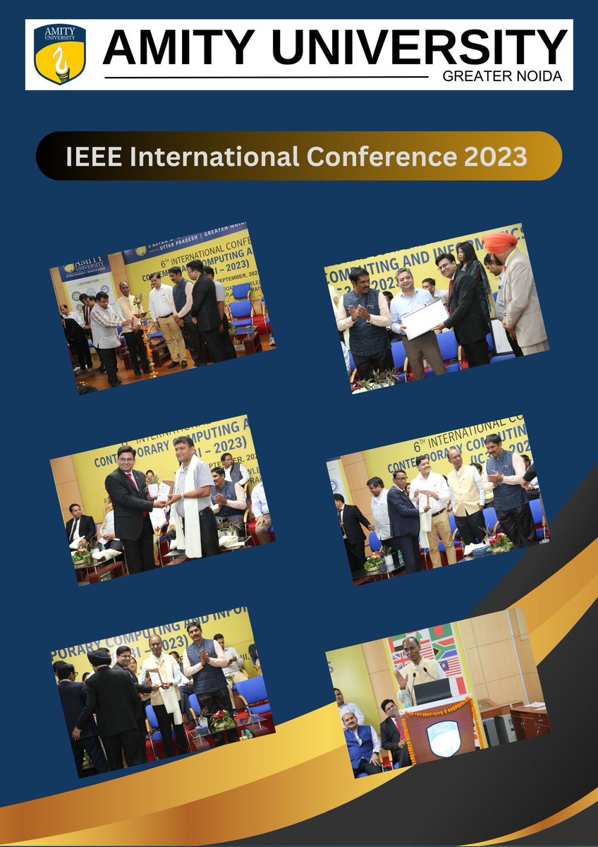 The highest Scopus H-Index (139). A reflection of the quality of hi-end research by Amity faculty and Scientists.

#IEEE #conference #IEEEConference #internationalconference #bonding  #monthofbelongingness #Belongingness #togethernessishappiness #togetherness #ProudAmitian