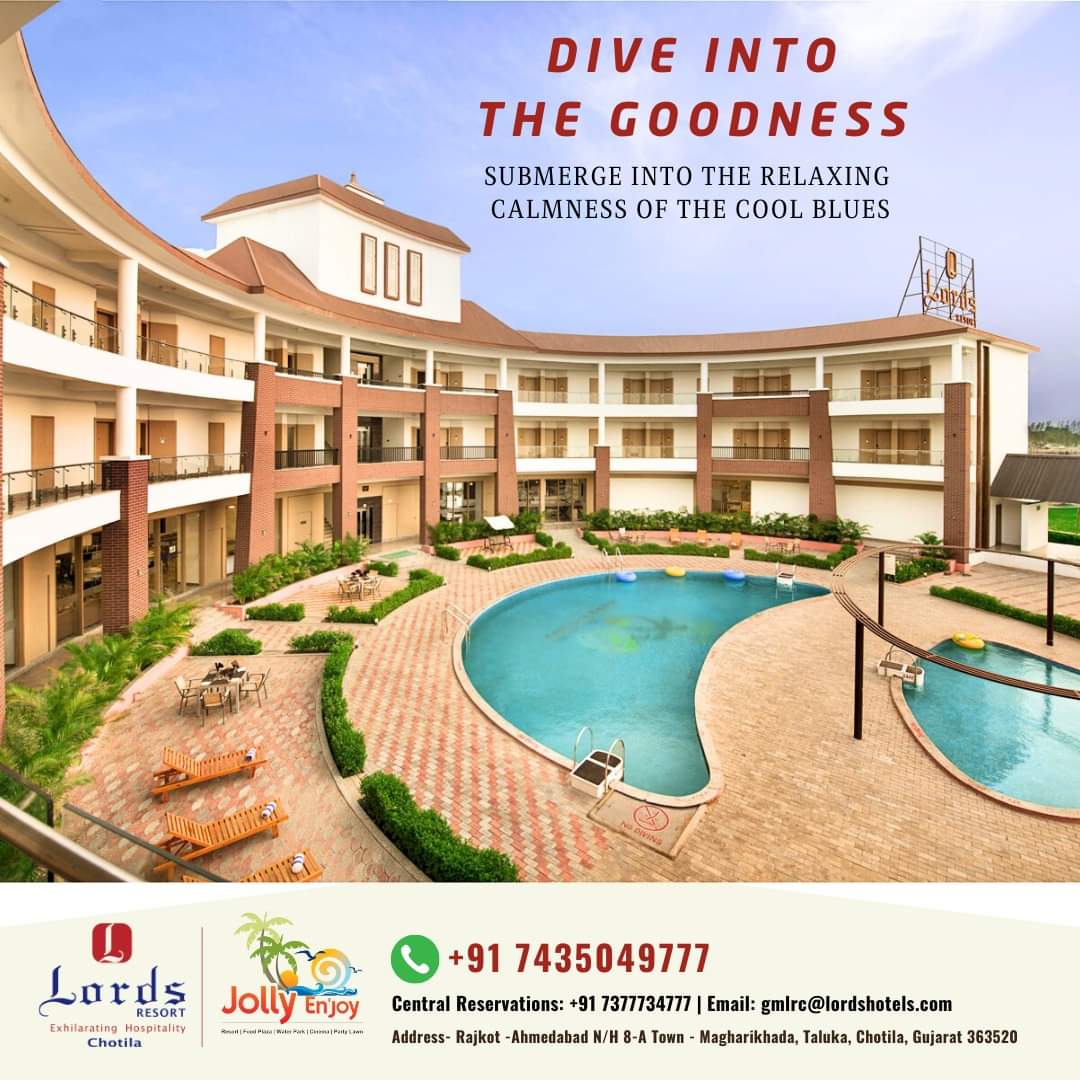 Book your stay today at Lords Resort Chotila and experience tranquility amidst the cool blues.

#LordsHotels #LordsResorts #Lords_Chotila #bluecoriander #staycation #Holidays #tourism #India #domestic #virelpost #virels #hotelstay #rooms #travel #tourist #Lordsnews #staysafe