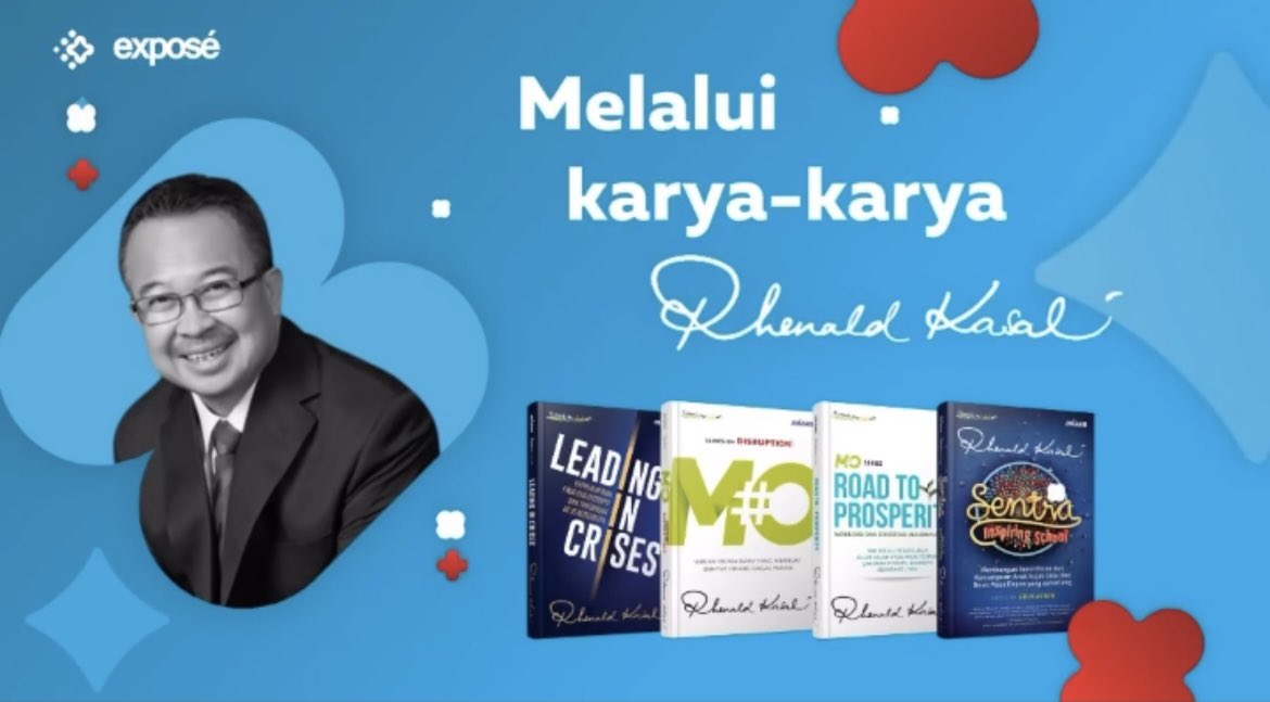 Karya Rhenald Kasali bisa didapatkan di toko buku kesayangan sahabat 📚

#pengembangandiri 
#selfdevelopment 
#bukunonfiksi 
#rhenaldkasali 
#agentitikterang