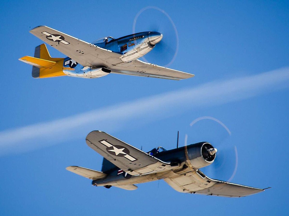 mustang and corsair 🇺🇸