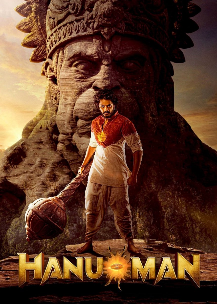 #Hanuman - Unique mythology superhero film Tis is interesting to an extent it really had very good 1st half wit super interesting scenes bt 2nd half is so much predictable wit. irritating villian character. Again Climax Went into peak CG work ultimate ENJOYABLE My Rating - 3/5