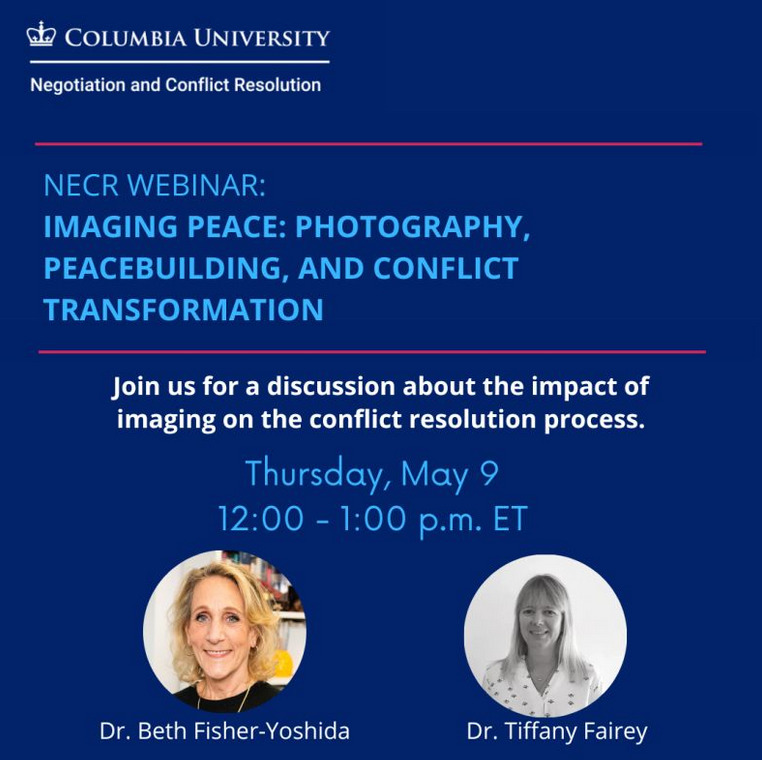 Next week I am presenting my research in a webinar with @BethFishYoshida at @Colombia's Negotiation and Conflict Resolution program.  Details via the link.  #imagingpeace @warstudies eventbrite.com/e/imaging-peac…