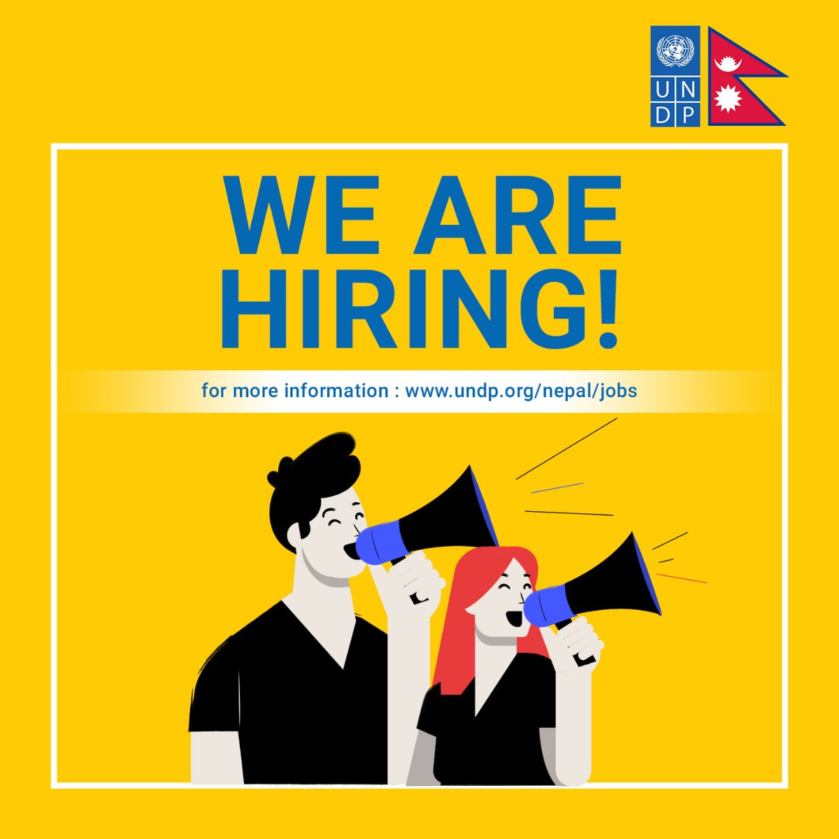 📢JobAlert! UNDP Nepal is seeking applications for the position of Administrative and finance associate for the “Engagement Facility (EF)-Integrated Environment and Climate Resilience Planning” Project. #GreenJobs #SustainableFuture #PeopleFor2030 #UNDPJobs