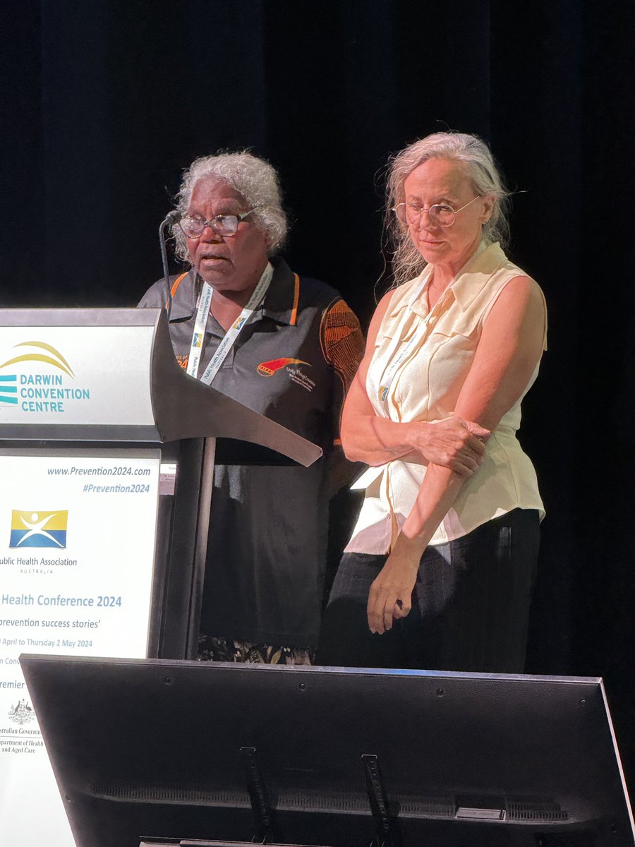 Wonderful story of Yolgnu success at #prevention2024 by Arnhem Land Progress Aboriginal Corporation (ALPA) in reducing sale & consumption of unhealthy foods (incl sugary drinks) in Remote Stores - ⤵️ chronic illness AND influencing food policy (with changes proposed to Food Act