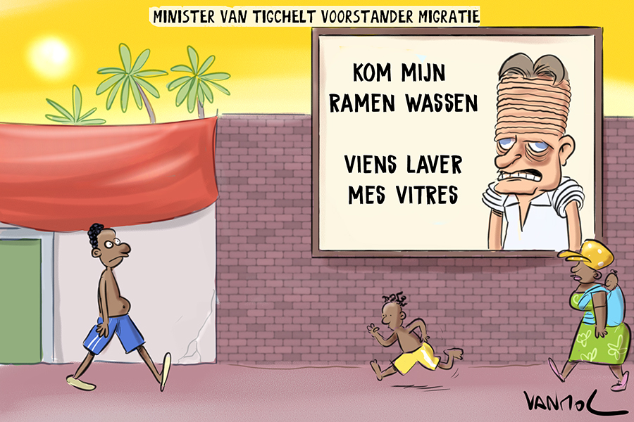 #doorbraak #vanmoltoons #vanmol #cartoon #paulvantigchelt #TheFronz #migratie