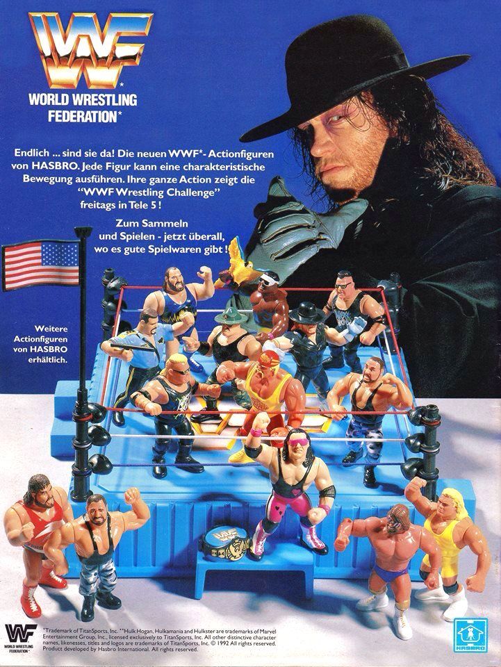 Collect and play - now wherever good toys are found! #WWF #WWE #Wrestling #WWFHasbro