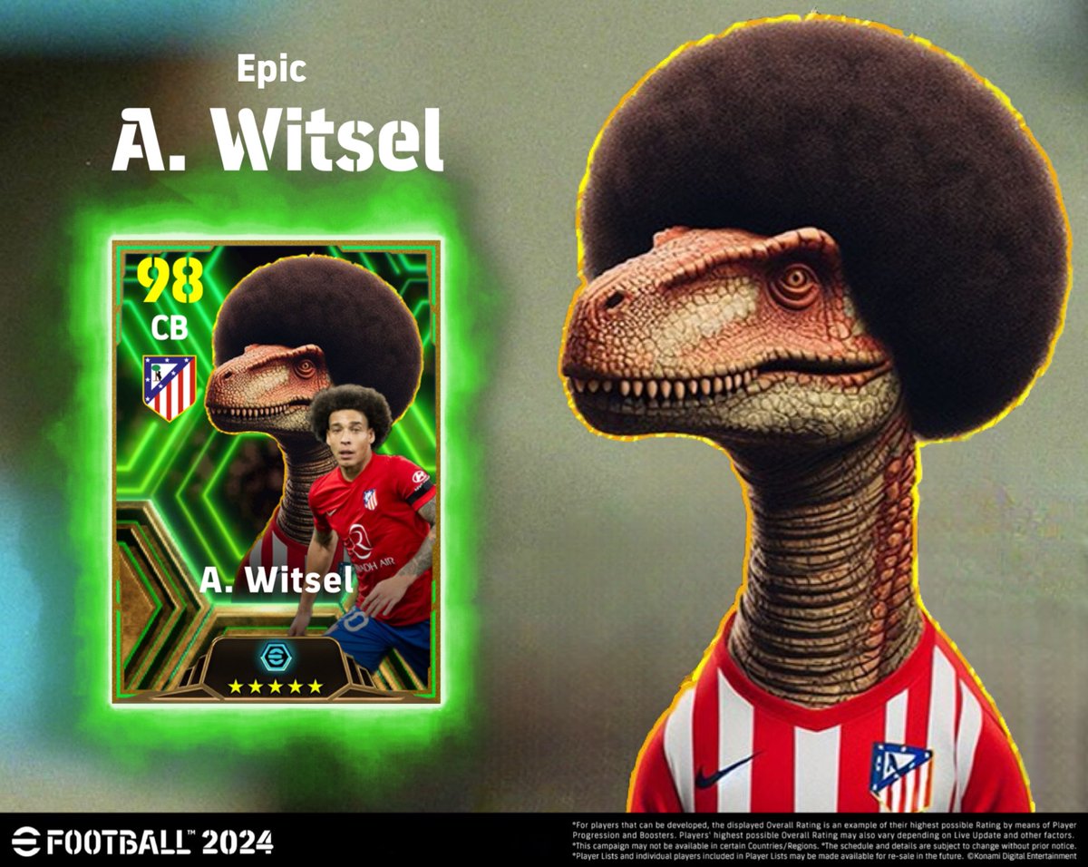 【Epic: A. Witsel】 今季のアトレティコを支えたのはやっぱりこの選手😌 #eFootball | #Atleti