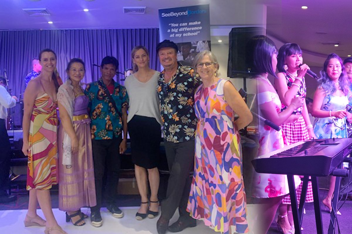 A huge Thank You to the Khmer Community of NSW and The Cambodian Space Project for hosting Harmony for Hope, and the generosity of all donors and supporters, raising over AUD $15,000 for SeeBeyondBorders.