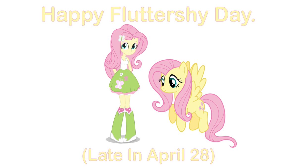 Happy Late Fluttershy Day.
#happyfluttershyday #fluttershy #mylittlepony #mylittleponyfriendshipismagic #hasbro
